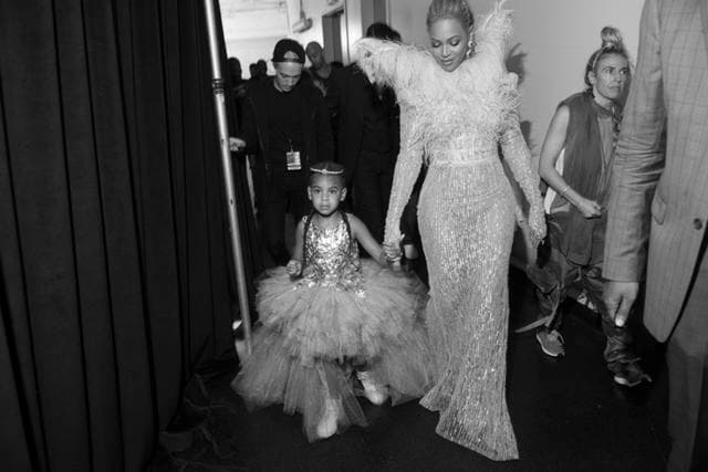 Beyonce & Blue Ivy: las reinas de la fiesta.