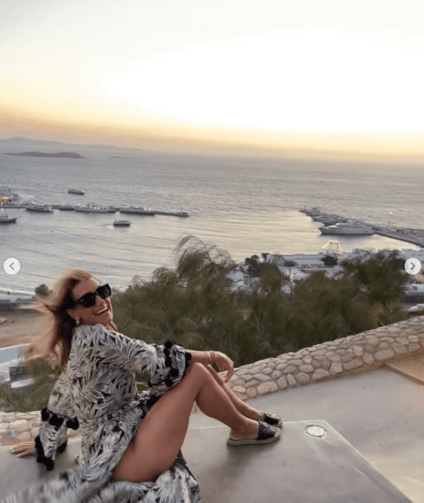 Radiante y plena, así se vio nuestra querida Lili durante estas merecidas vacaciones.