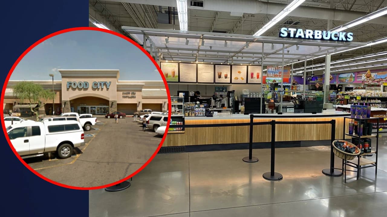 El primer Starbucks dentro de un Food City en Arizona ya está abierto en la ubicación de la Avenida 91 y Thomas Road en Phoenix.