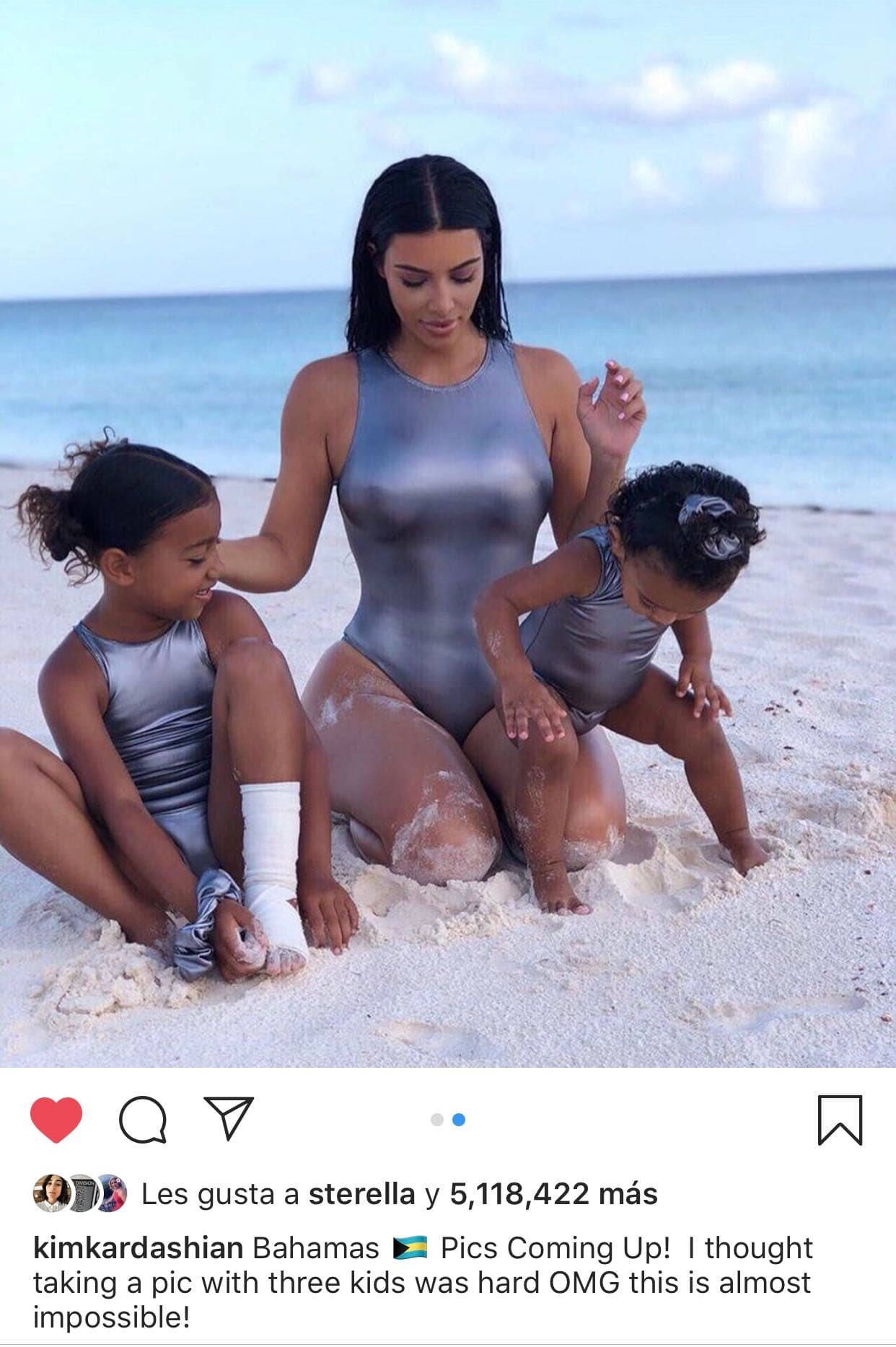 Kim también comentó que 
<b><a href="https://www.univision.com/famosos/kim-kardashian-visita-una-carcel-para-continuar-su-lucha-por-los-presos-y-por-otra-importante-razon-fotos">su fama implica ser un modelo a seguir responsable</a></b> para los jóvenes, aunque admitió que solo sintió esa presión recientemente: "Nunca sentí la responsabilidad de ser un modelo a seguir hasta que tuve hijos", expresó.