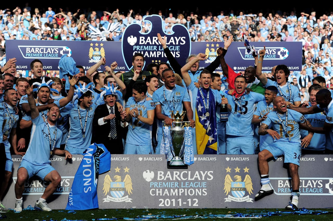 Un año después llegó la primera gran conquista de los Citizens con Silva como actor principal en ese plantel: la Premier League 2011/12.