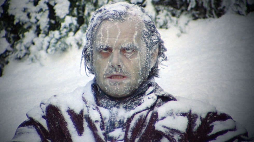 Jack Nicholson protagoniza 'El resplandor'