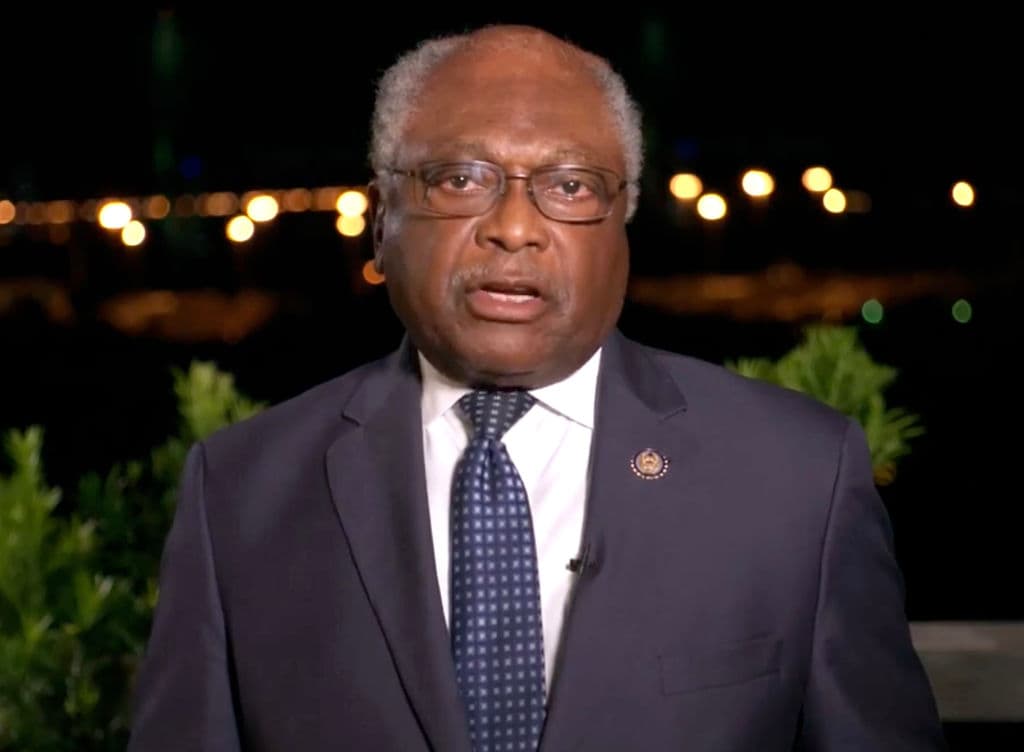 El representante James Clyburn, de Carolina del Sur, miembro del liderazgo demócrata en la Cámara de Representantes.