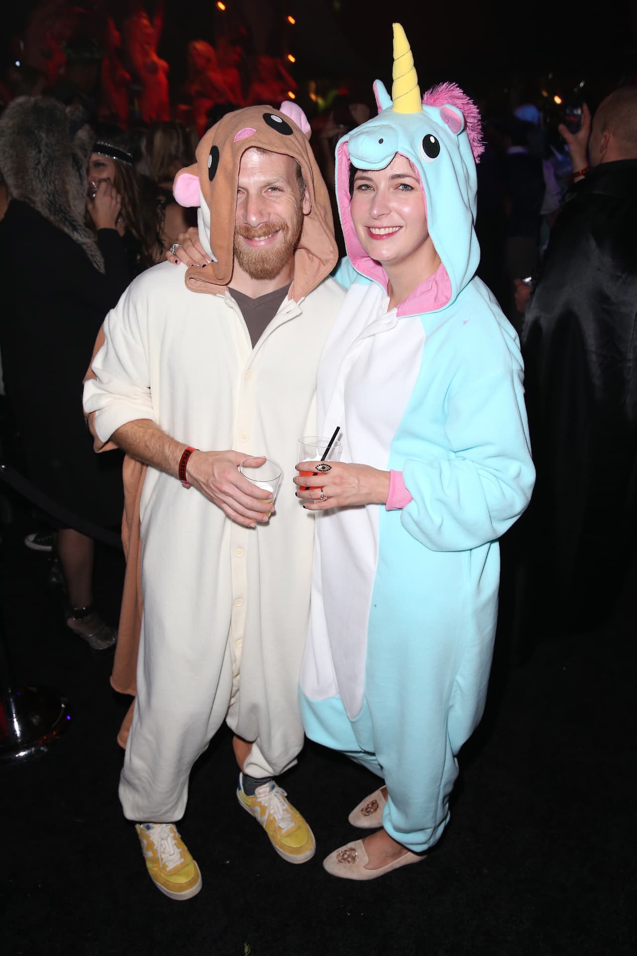 Los dinosaurios y otras criaturas no tan terroríficas también tenían permitida la entrada.