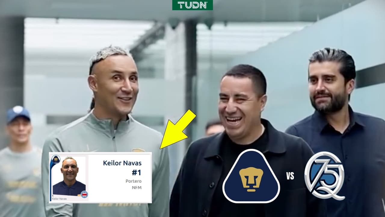 Keylor Navas, registrado y jugará ante Gallos