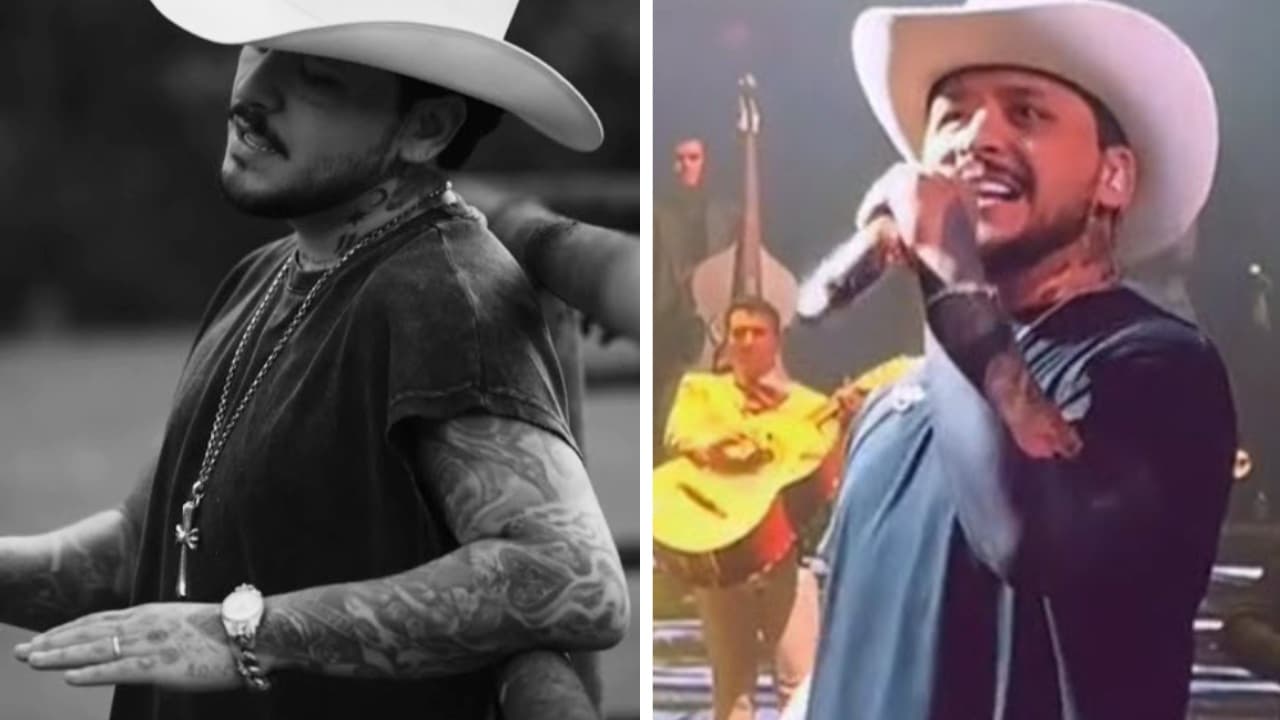 Nodal sorprende con tatuaje 'blackout' en el brazo, ¿qué se borró?