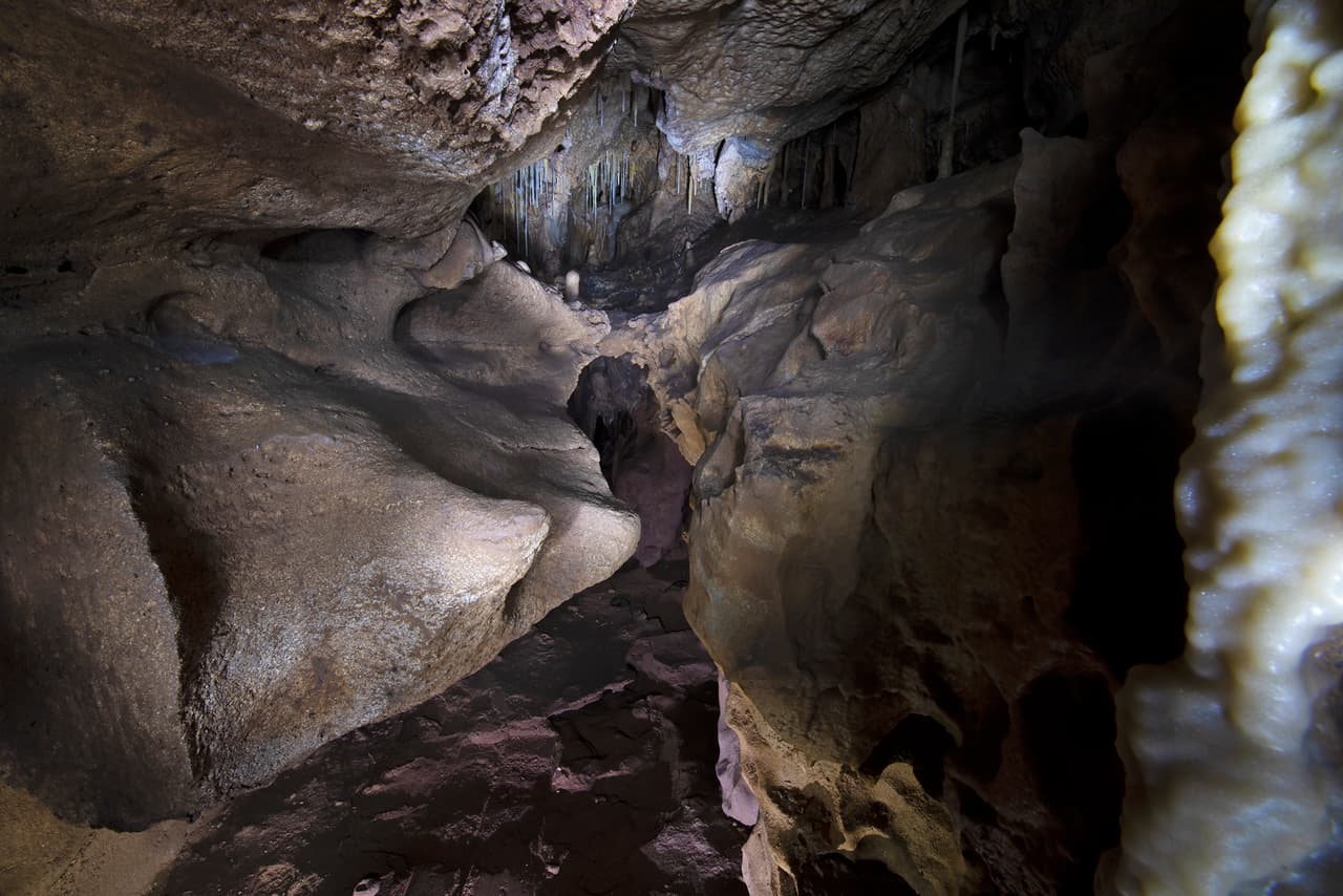 La cueva Vanguard, parte del complejo de las cuevas de Gorham que fue declarado patrimonio mundial por la UNESCO en 2016.