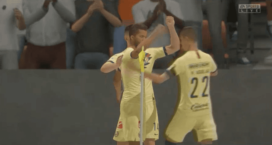 En un partidazo, el América de Nicolás Benedetti despedazó a Juárez de Diego Roldán 6-3 en el torneo virtual de la eLiga MX.