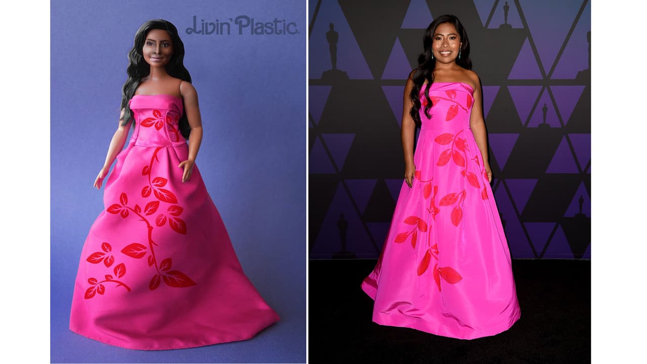 Y es que el dueño de la empresa ‘Livin’ Plastic Dolls’ decidió homenajear a la actriz con su muñeca personalizada.