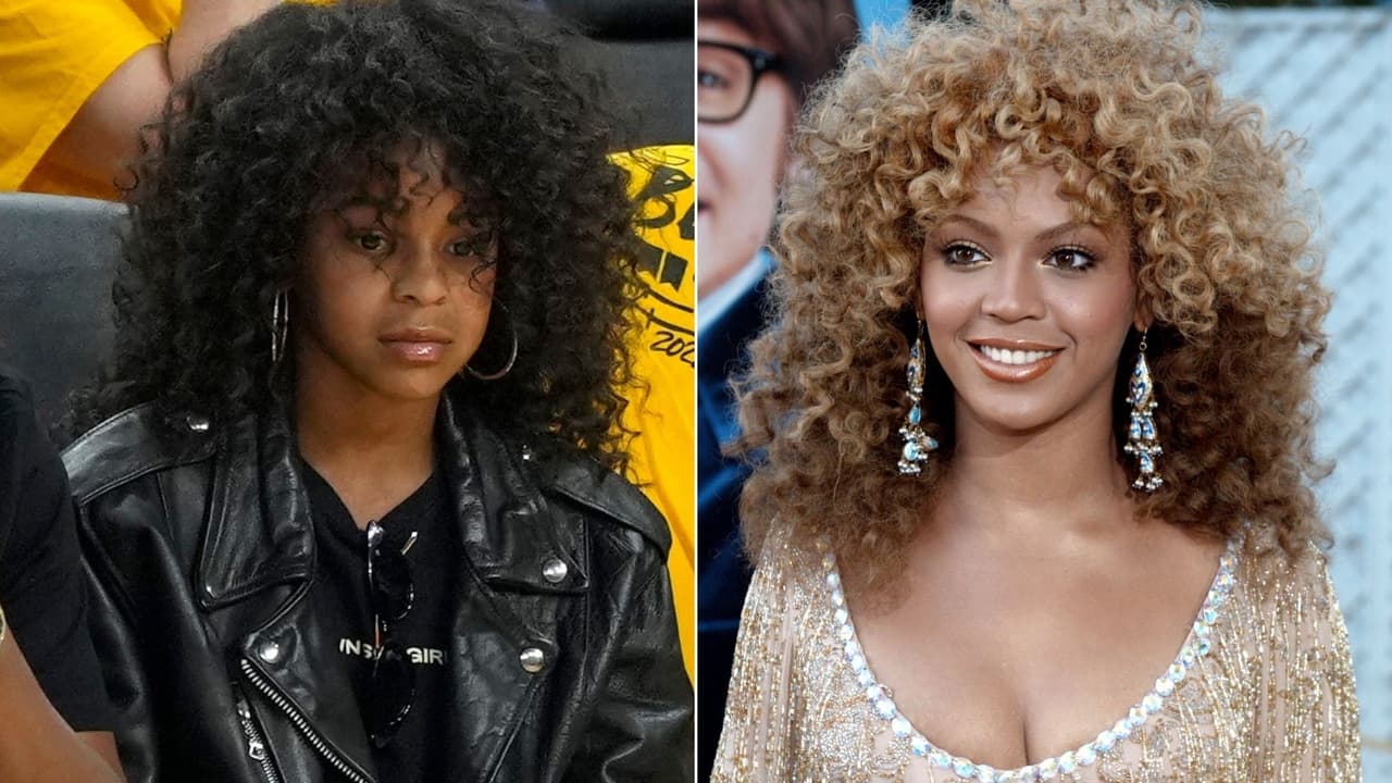 Cabe destacar que durante los años 2000, la también mamá de Rumi y Sir Carter solía lucir su melena rizada, justo como su nena.