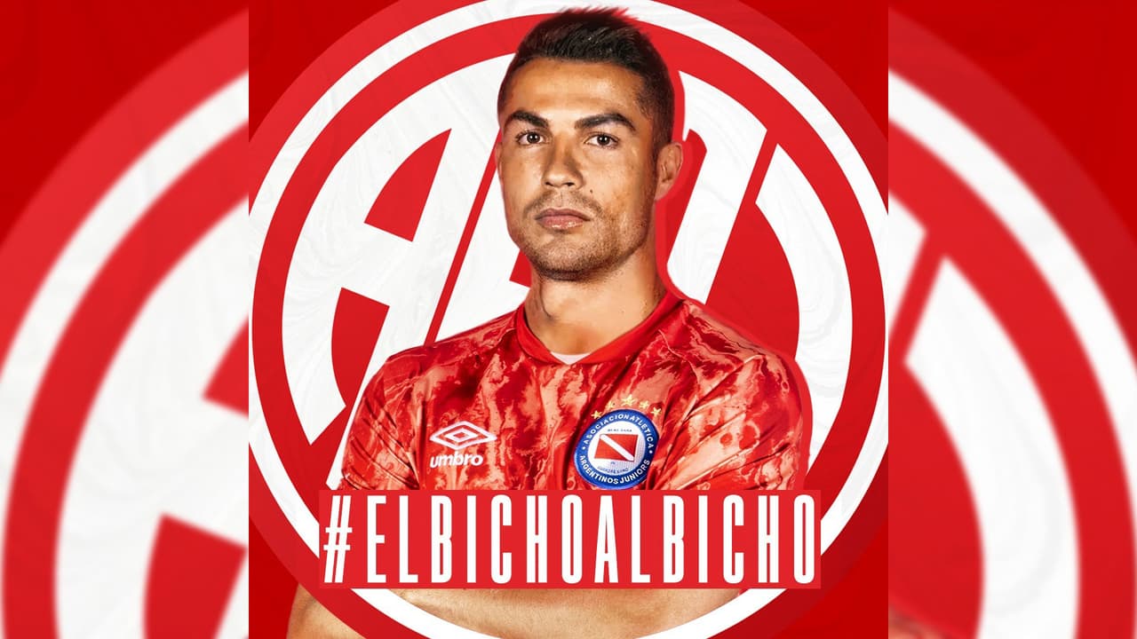 Argentinos Juniors seduce a CR7 para que juegue la Copa Libertadores