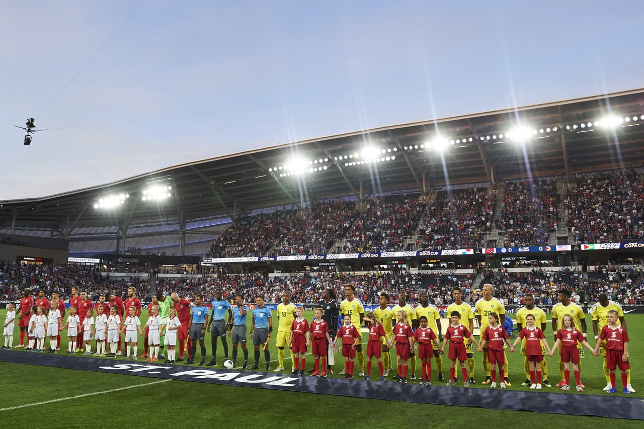 El Allianz Field en Saint Paul, Minnesota, albergó el partido entre las selecciones de Estados Unidos y Guyana por el Grupo D de la Copa Oro este martes.