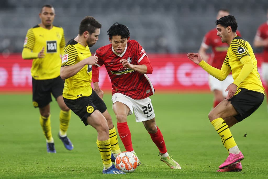 Borussia Dormund golea 5-1 al Freiburg con un doblete de Thomas Meunir, otro doblete de Erling Braut Halaand y un gol de Mahmoud Dahoud.