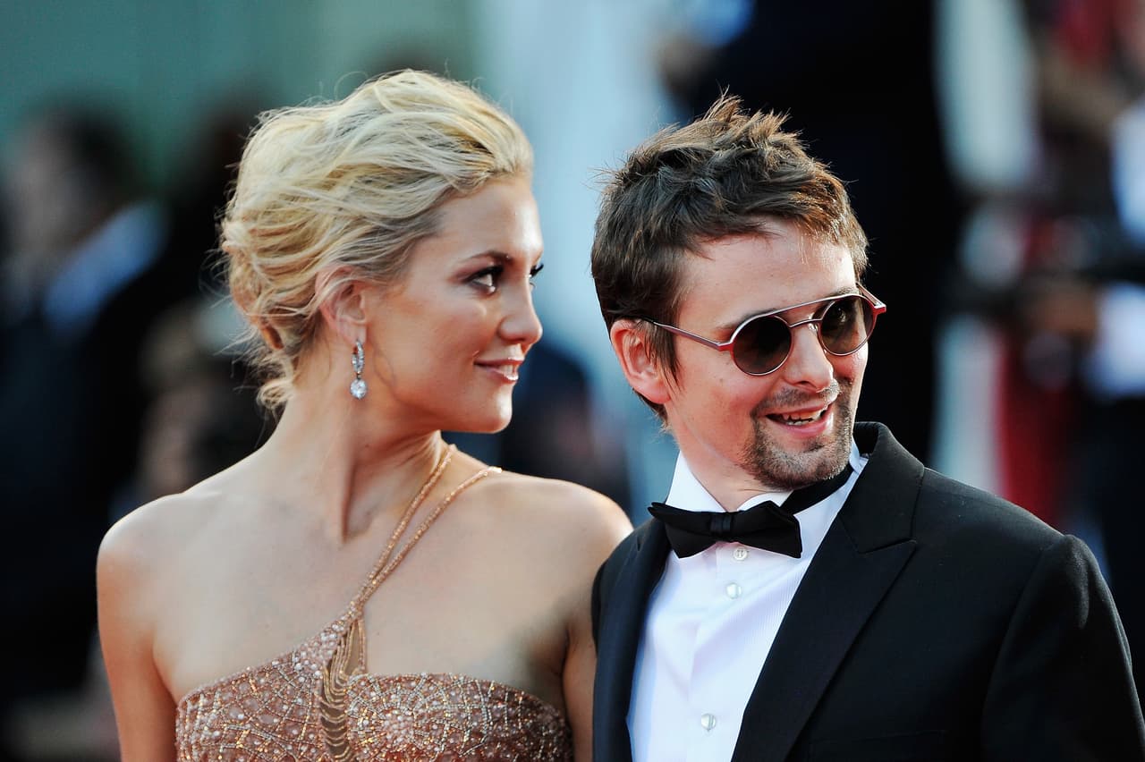La bella actriz Kate Hudson contrajo matrimonio con Matt Bellamy, líder de la banda Muse.