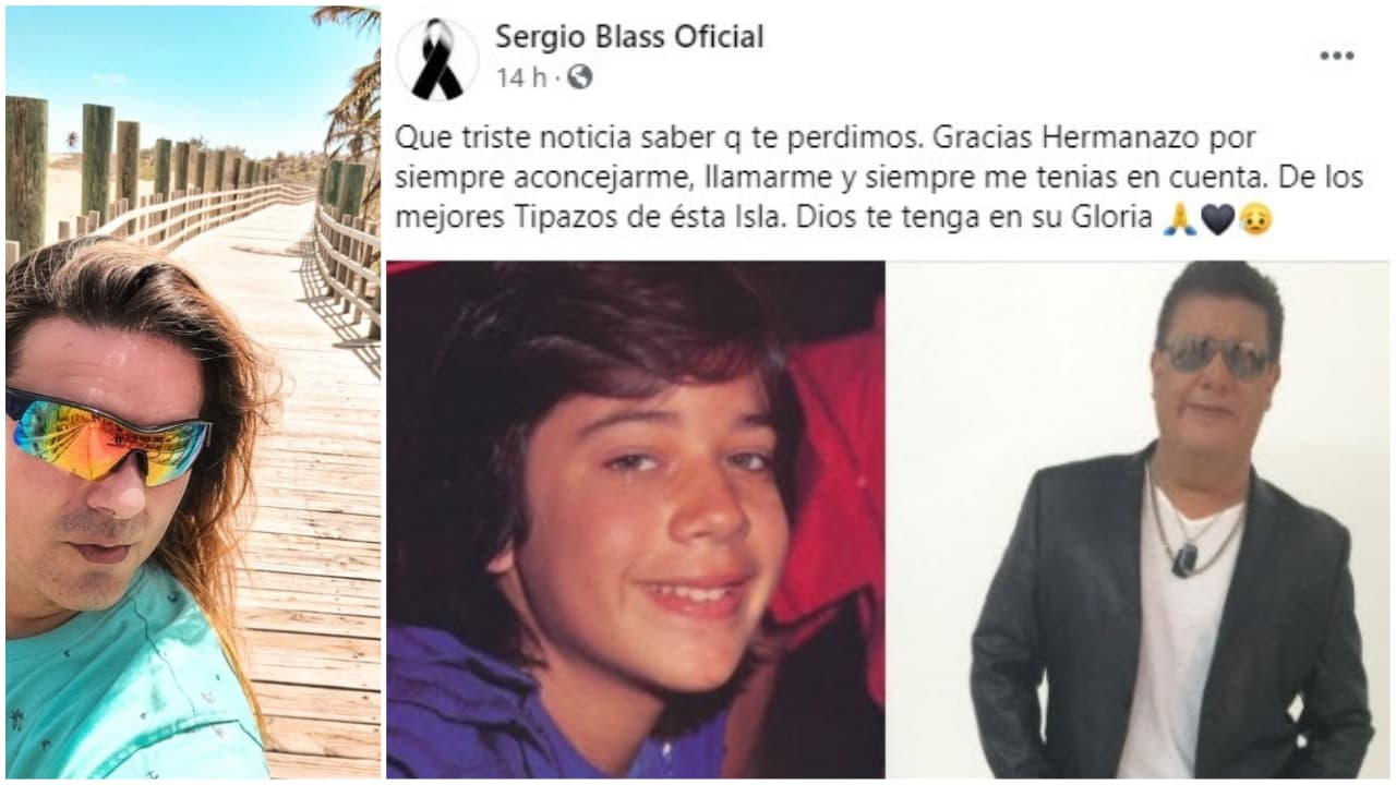 <b>Sergio Blass</b> se despidió de su 'consejero' y "de los mejores tipazos de esta Isla".