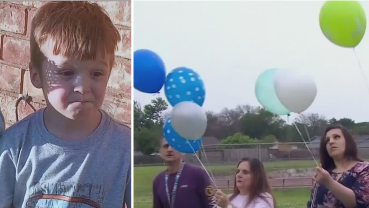Este domingo, familiares y miembros de la comunidad se reunieron para orar y lanzar globos en honor a Cash Gernon, el niño que fue hallado sin vida y con heridas provocadas con un objeto filoso el pasado sábado en una calle de la ciudad. Según un video de vigilancia, un sospechoso que ya está bajo arresto fue quien sacó al menor de su casa. La policía sigue investigando.