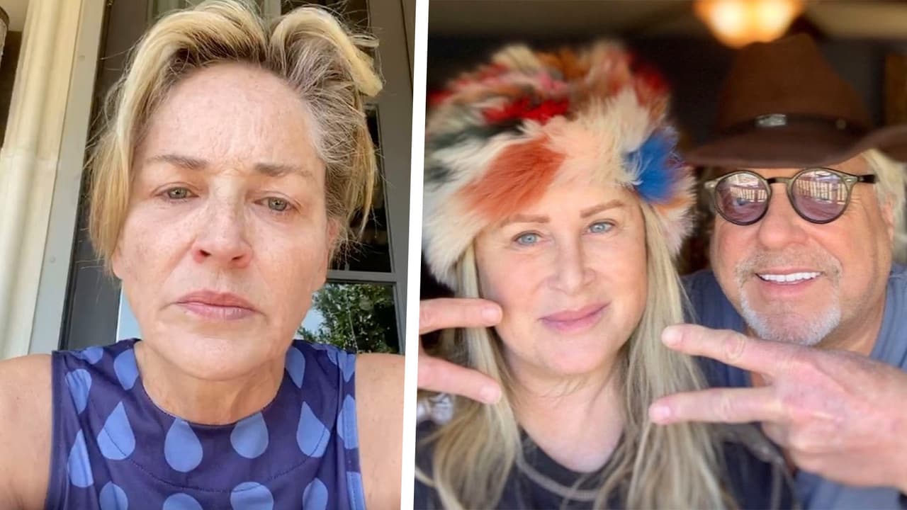Hermana de Sharon Stone que padece Lupus está hospitalizada por covid-19