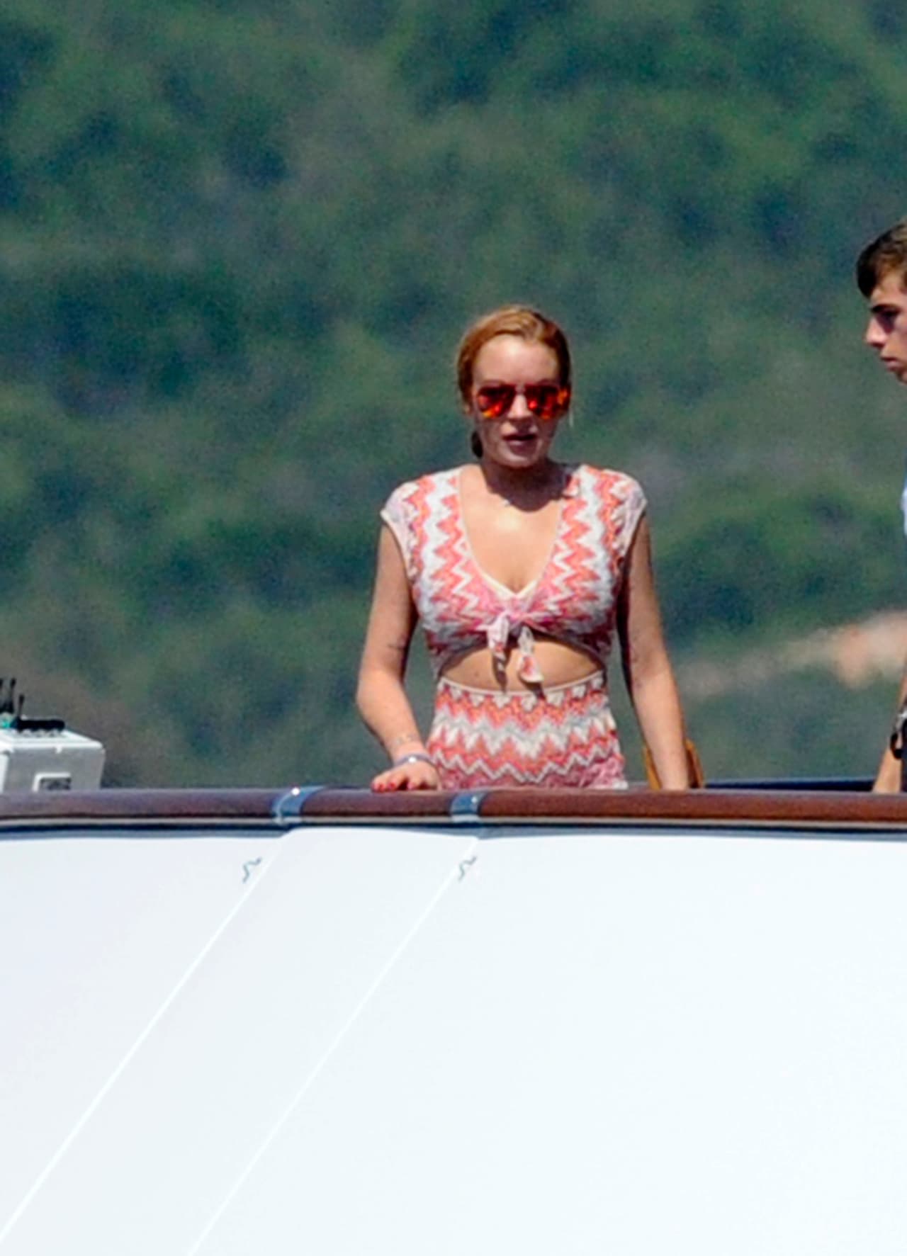 Y según la misma Lindsay, está esperando un hijo.