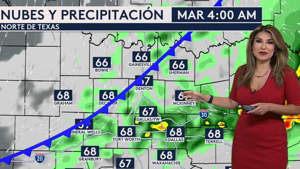Emiten Vigilancia por Tormentas Severas para varios condados del norte de Texas 