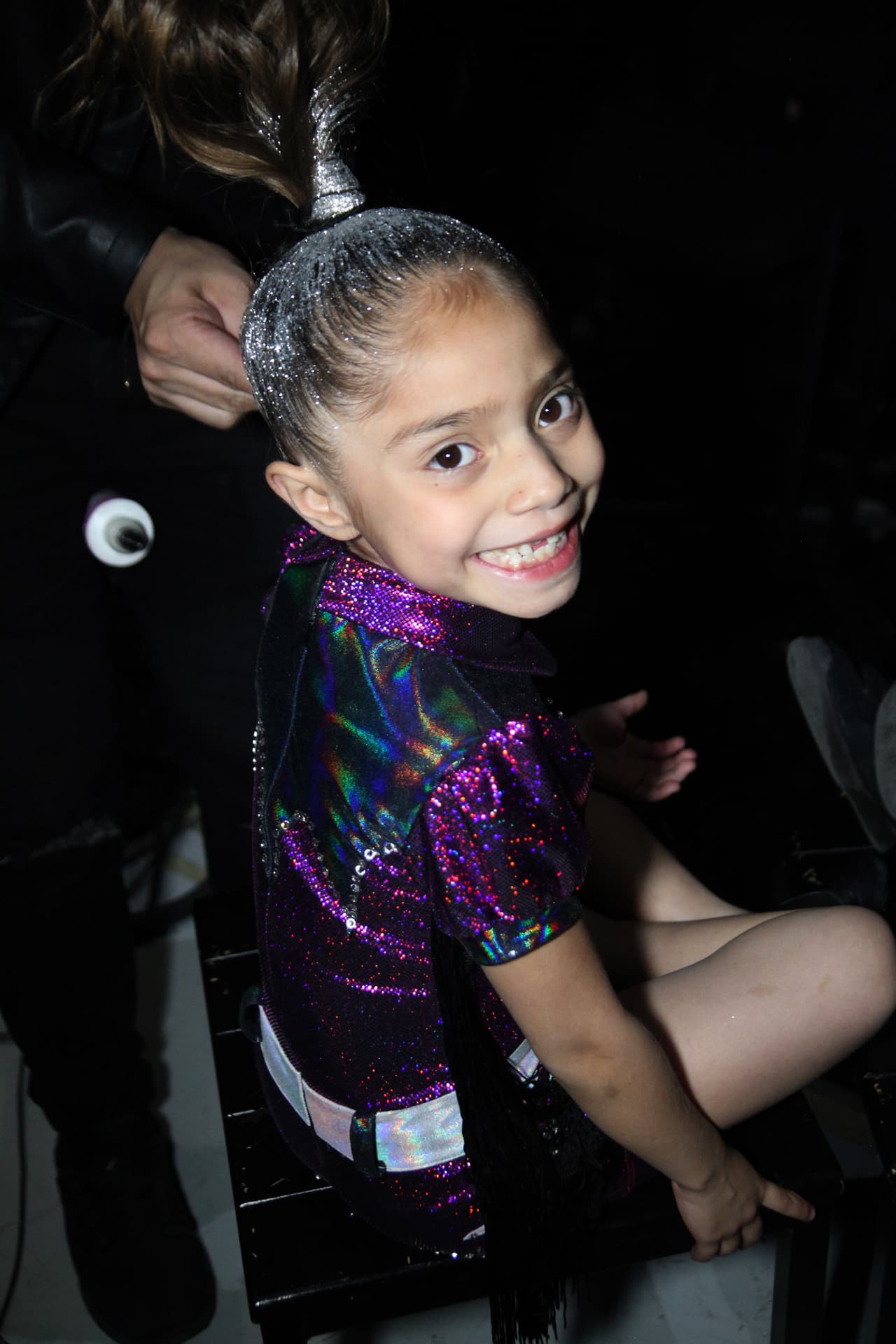 Regina, la pequeña bailarina del escuadrón de 'Sarilú y las Bombas', dejó una huella imborrable en Pequeños Gigantes 2019. Y la noche de la novena gala fue prueba de ello.