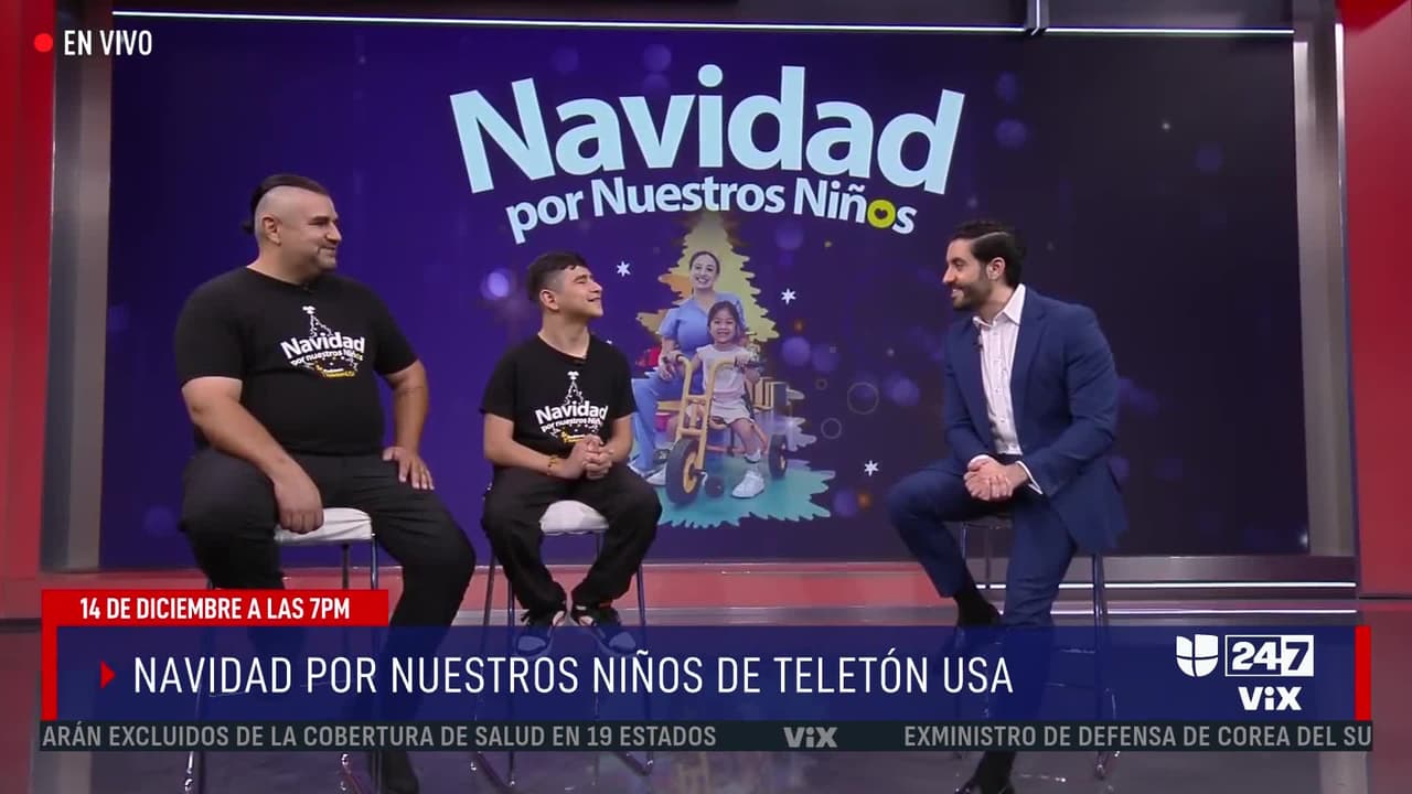 Orlando Moisés y su Papá: Unidos por Navidad Por Nuestros Niños