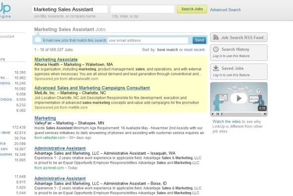 LinkUp: Los sitios web de los empleadores agregan los empleos a sus listados y aparecen aquí. Puedes inscribirte a los resultados mediante RSS o correo electrónico.