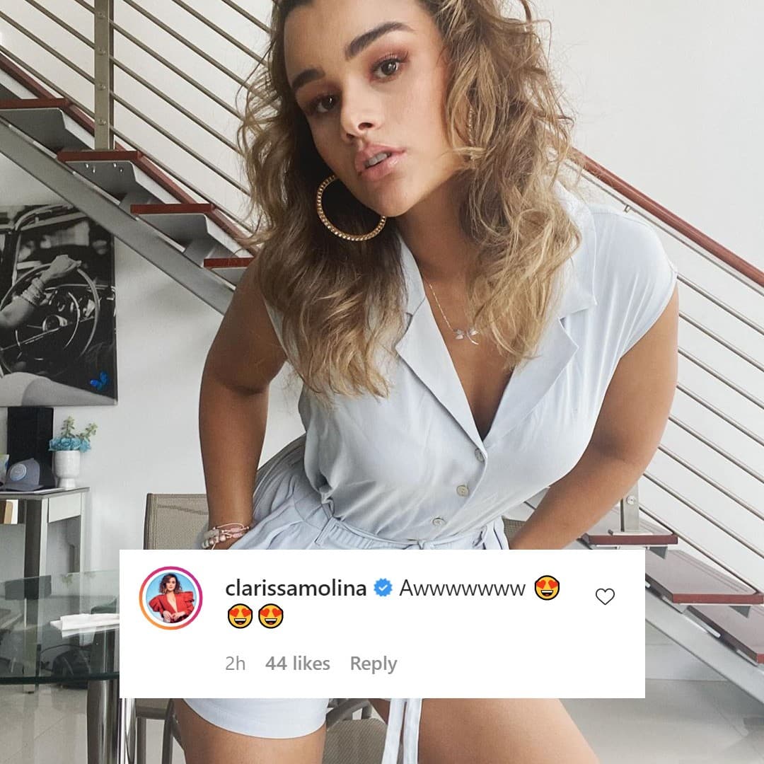 Amigos y compañeros del medio artístico como Clarissa Molina, comentaron en la publicación.
<br>