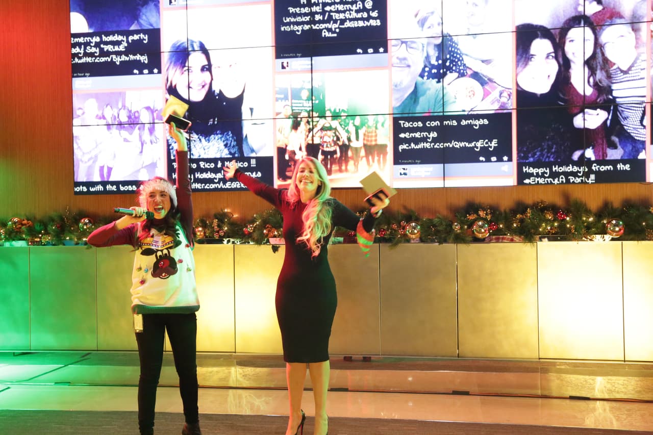 ¡Univision 34, K-LOVE, Más Variedad y LA 101.9 se unieron para celebrar un año más de ser la cadena #1 para todos nuestros hispanohablantes en Los Angeles!