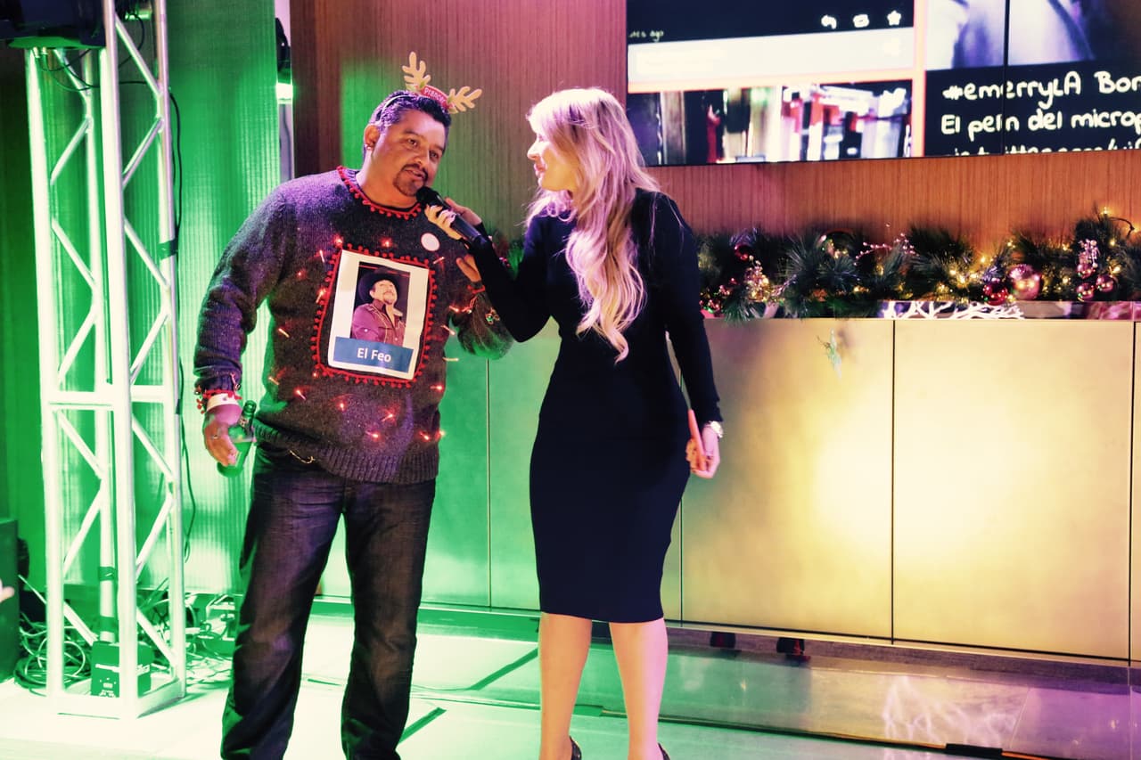 ¡Univision 34, K-LOVE, Más Variedad y LA 101.9 se unieron para celebrar un año más de ser la cadena #1 para todos nuestros hispanohablantes en Los Angeles!