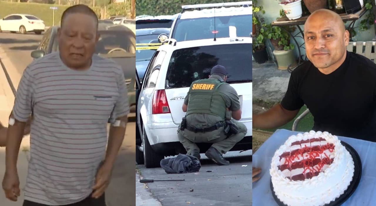 Anciano agradece a familia de repartidor de pizza que murió baleado cuando trató de defenderlo