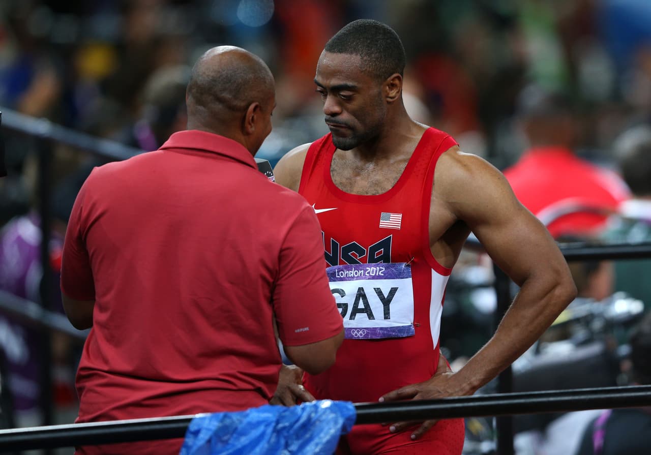 Las lágrimas del estadounidense Tyson Gay al terminar en cuarto lugar los 100 metros planos en Londres 2012 fue un momento conmovedor, invisible para algunos con el triunfo de Usain Blot.