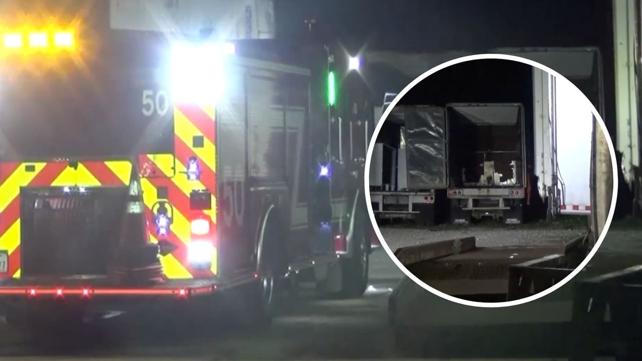 "Parecen momias": Policía de Houston encuentra dos cuerpos dentro de un tráiler de 18 ruedas