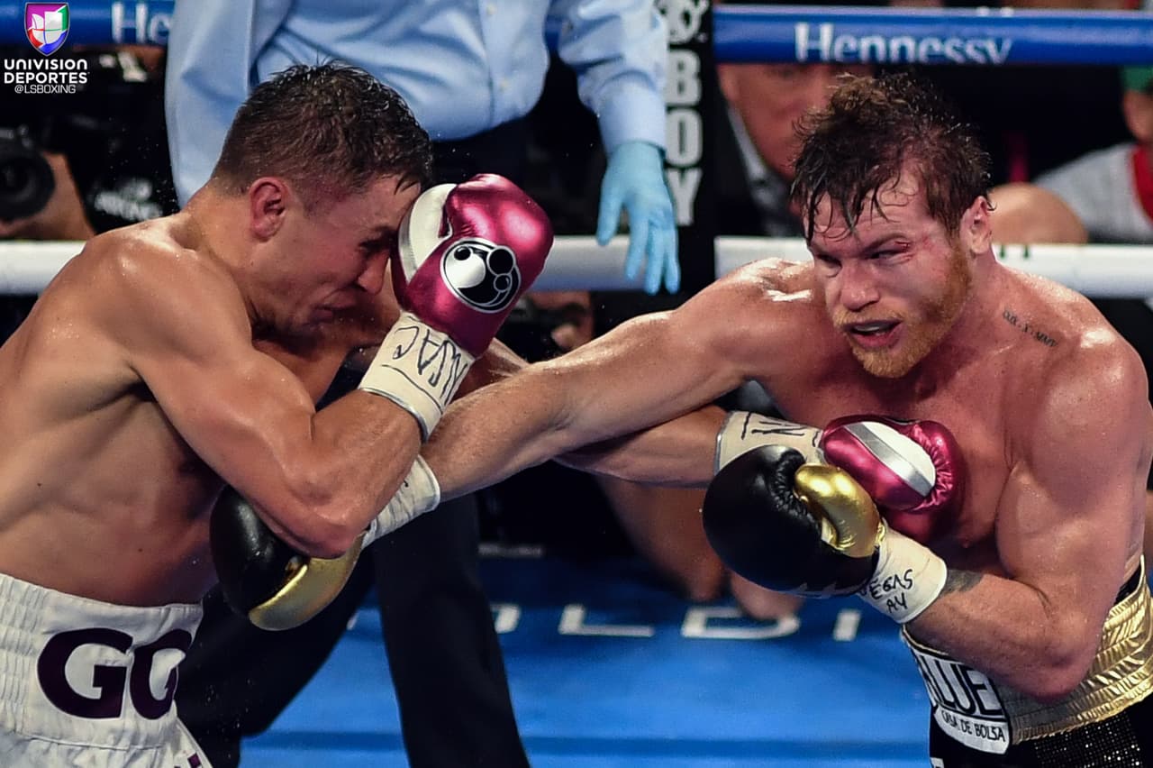 Definitivamente los impactos al cuerpo del kazajo surtieron un enorme efecto porque ya para los rounds finales se notaba disminuido y en el duodécimo round, Álvarez no se guardó nada.