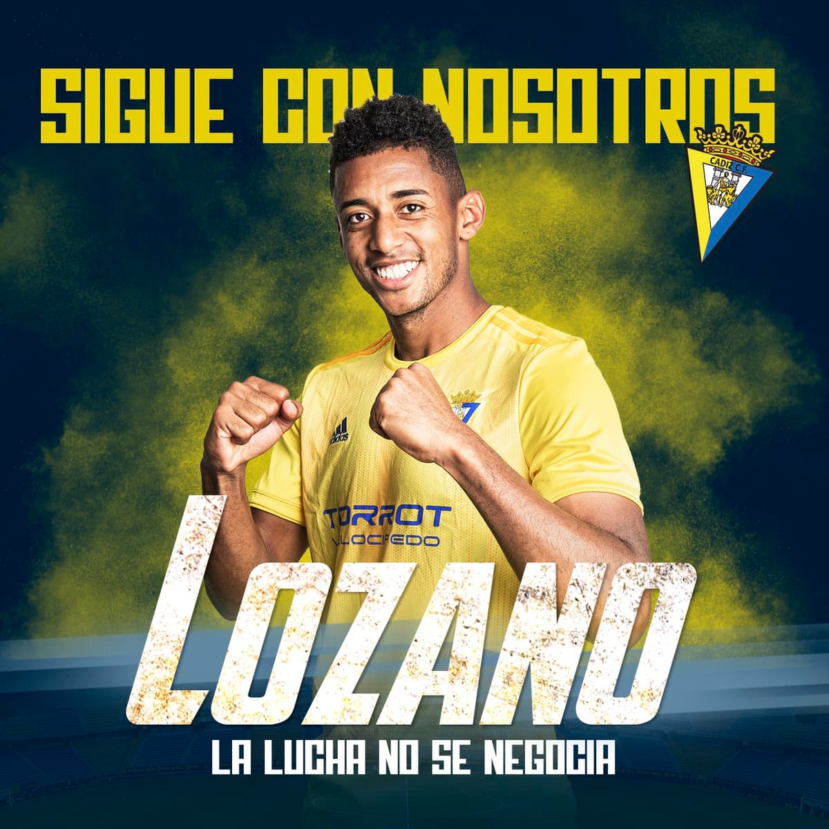 Oficial: El Cádiz compró al hondureño Anthony 'Choco' Lozano
