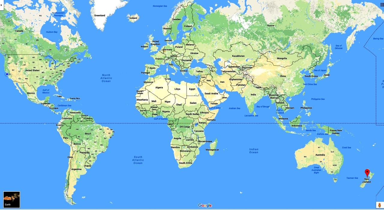 Este es el sitio donde se produjo el encallamiento masivo.