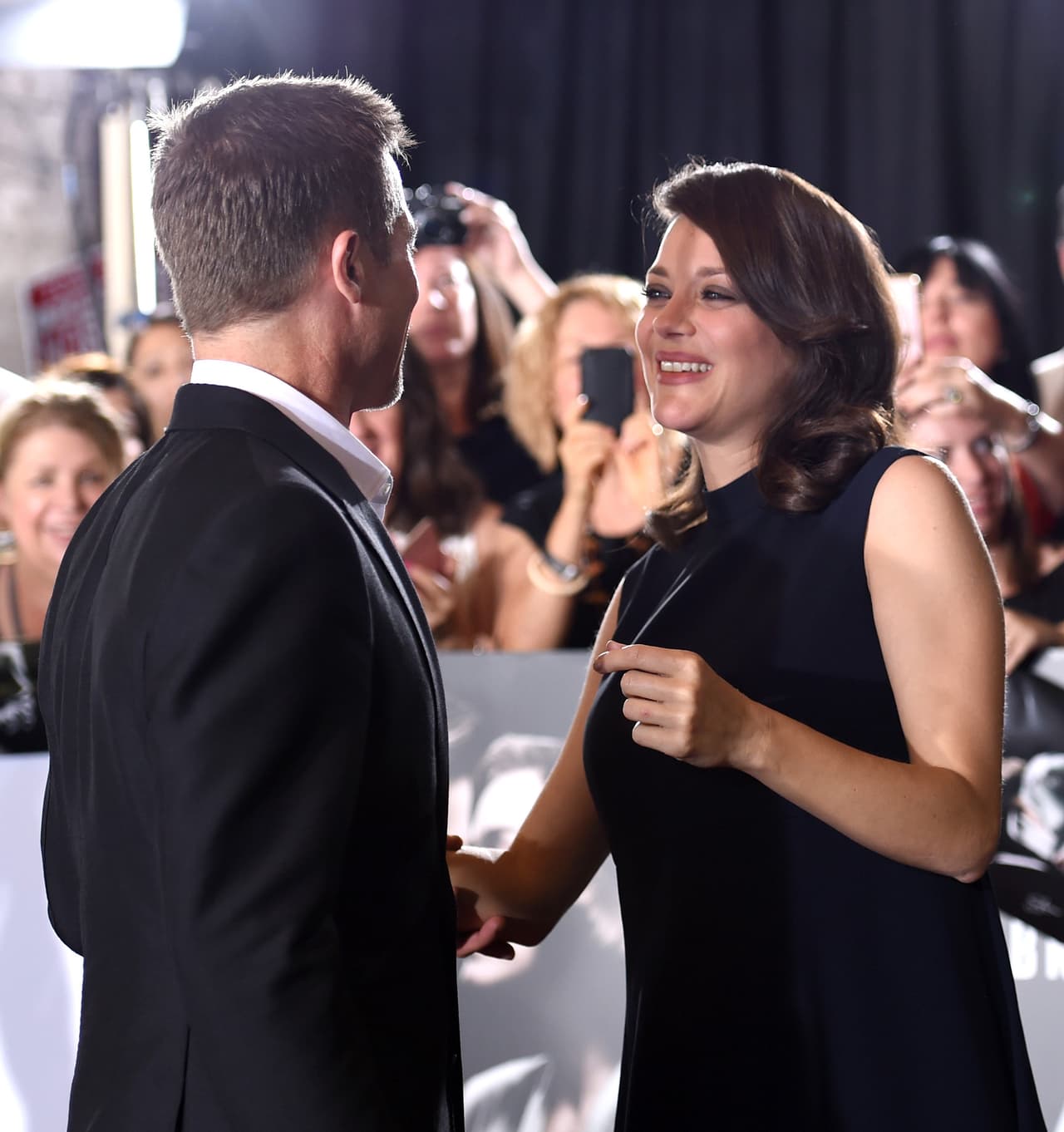 Desafortunado Marion se vio involucrada en el escándalo de la separación de Brad y Angelina.