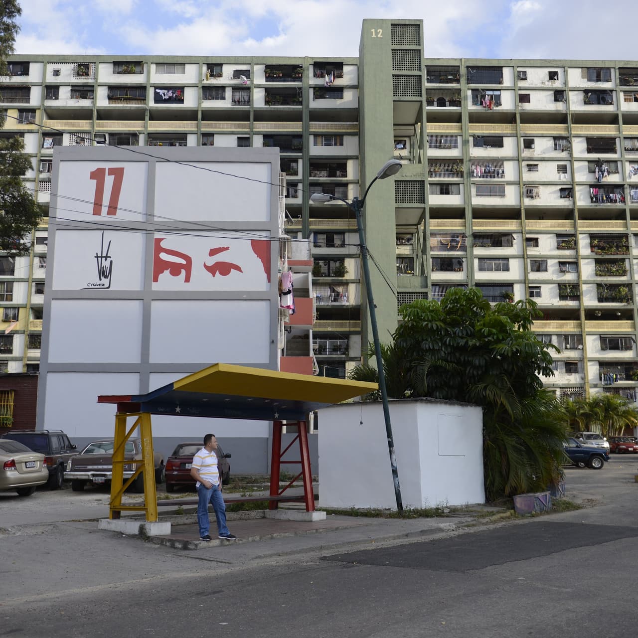 Aquí, la mirada frente a un paradero (LEO RAMIREZ/AFP/Getty Images).