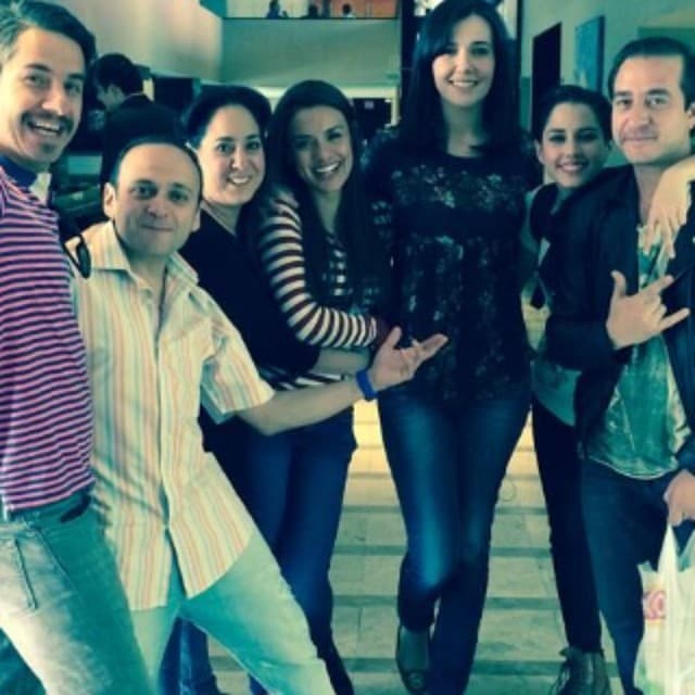 Sus compañeros gozaron cada escena que grabaron con ella