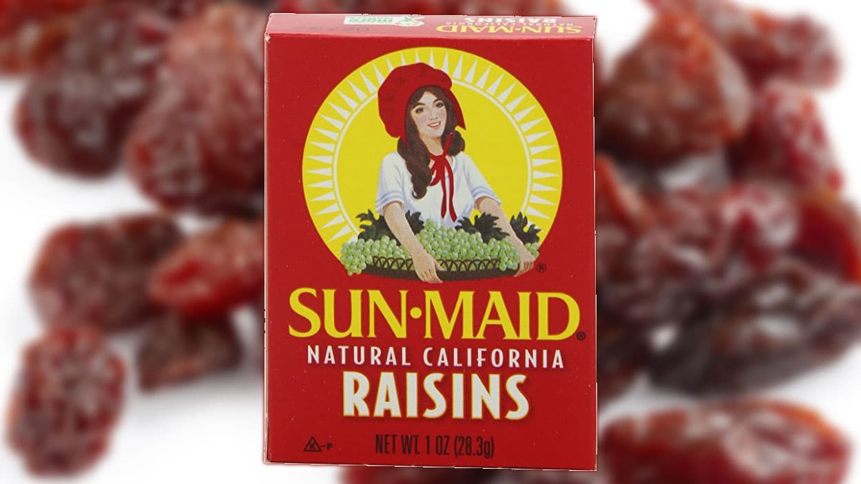 4.) Who really wants to get a box of healthy raisins as a halloween treat?