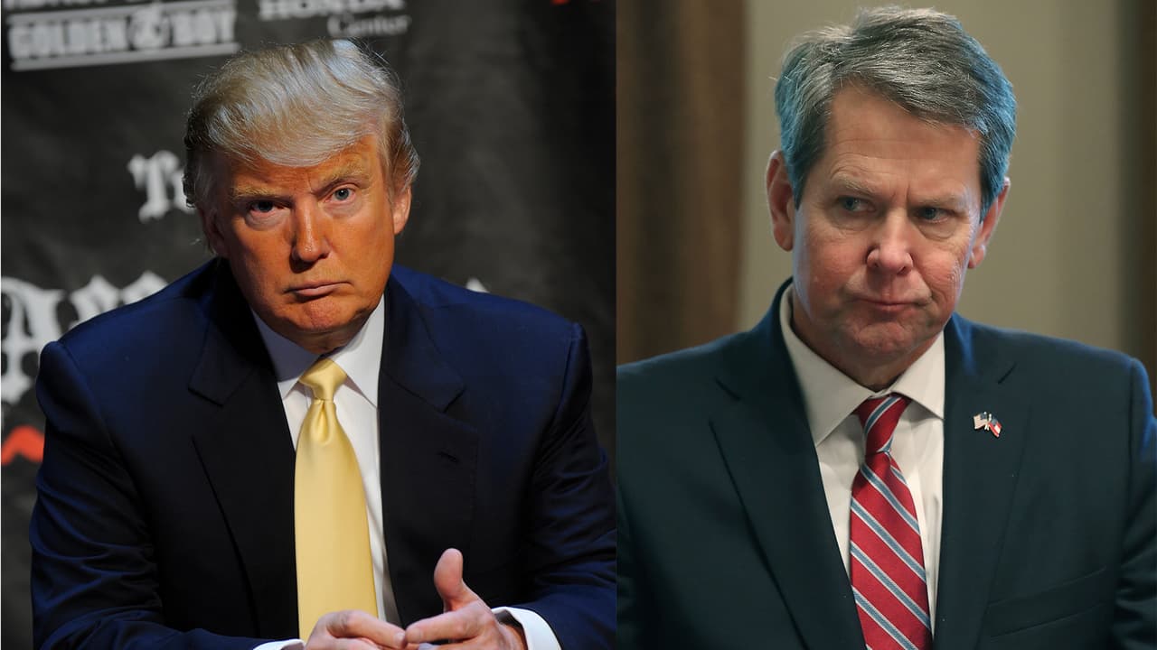 Brian Kemp a Donald Trump: “espero que tenga a Georgia en mente”
