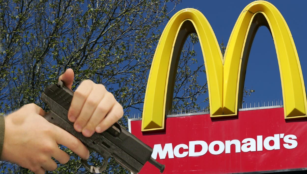 Un niño de 4 años dispara contra los policías que arrestaron a su papá en un McDonald's de Utah