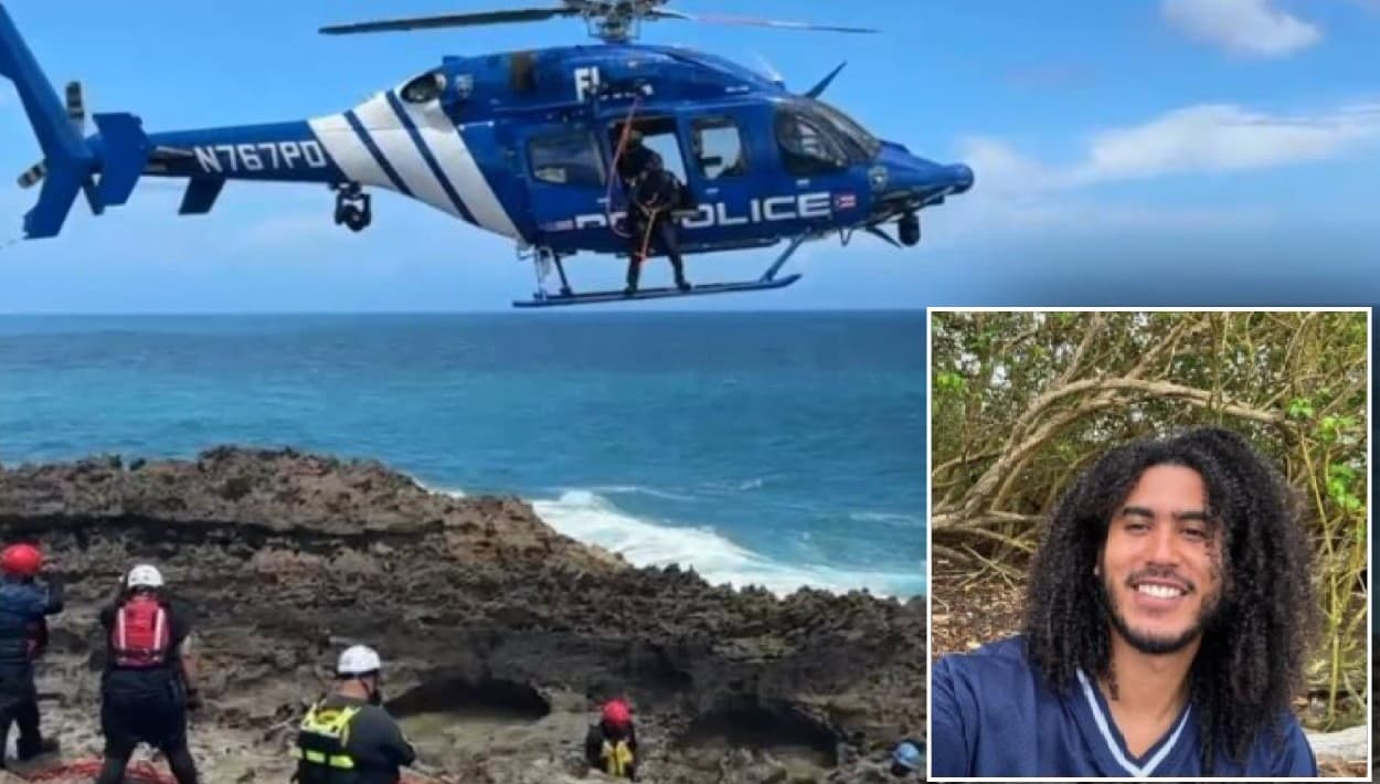 Recuperado el cuerpo de Jonathan Luis Mitchell en Manatí: dos olas lo llevaron a la muerte