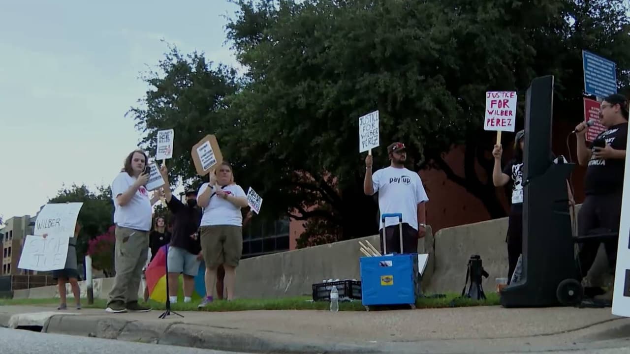 Protestas en Dallas luego de que agentes de ICE balearan en la espalda a un inmigrante en Austin