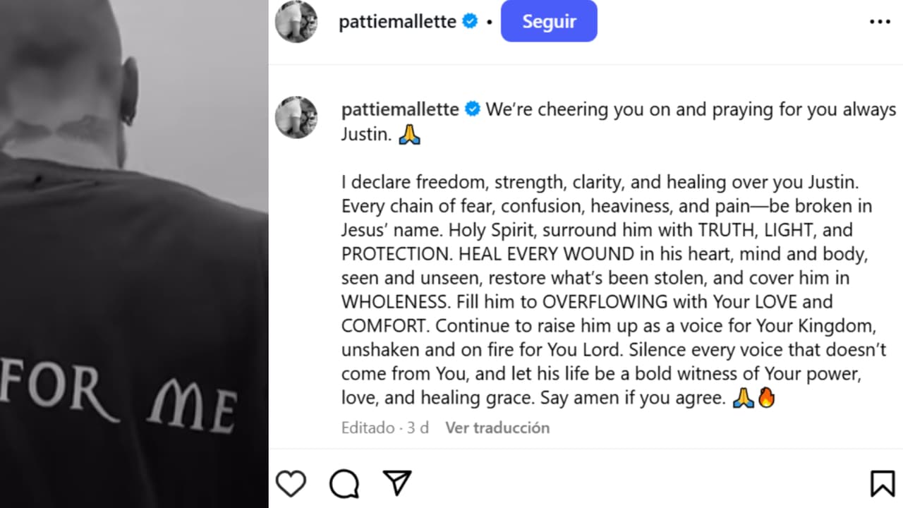 Publicación de Pattie Mallette en Instagram