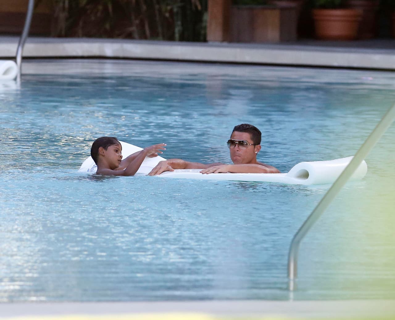 Se encuentran en Miami pasándola de lo lindo.