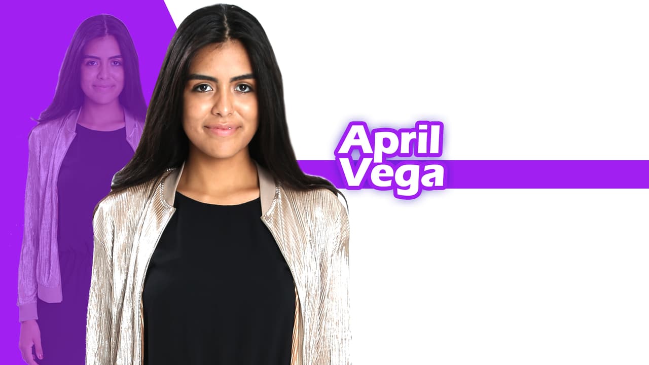 April Vega estuvo muy sentimental después de su performance en la banda Niveles.