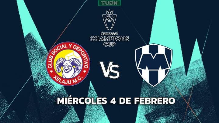 Horario y dónde ver el Xelajú vs. Monterrey de la Concacaf Champions Cup
