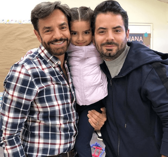 En distintas ocasiones, Eugenio ha demostrado lo orgulloso que está de cada uno de sus hijos.