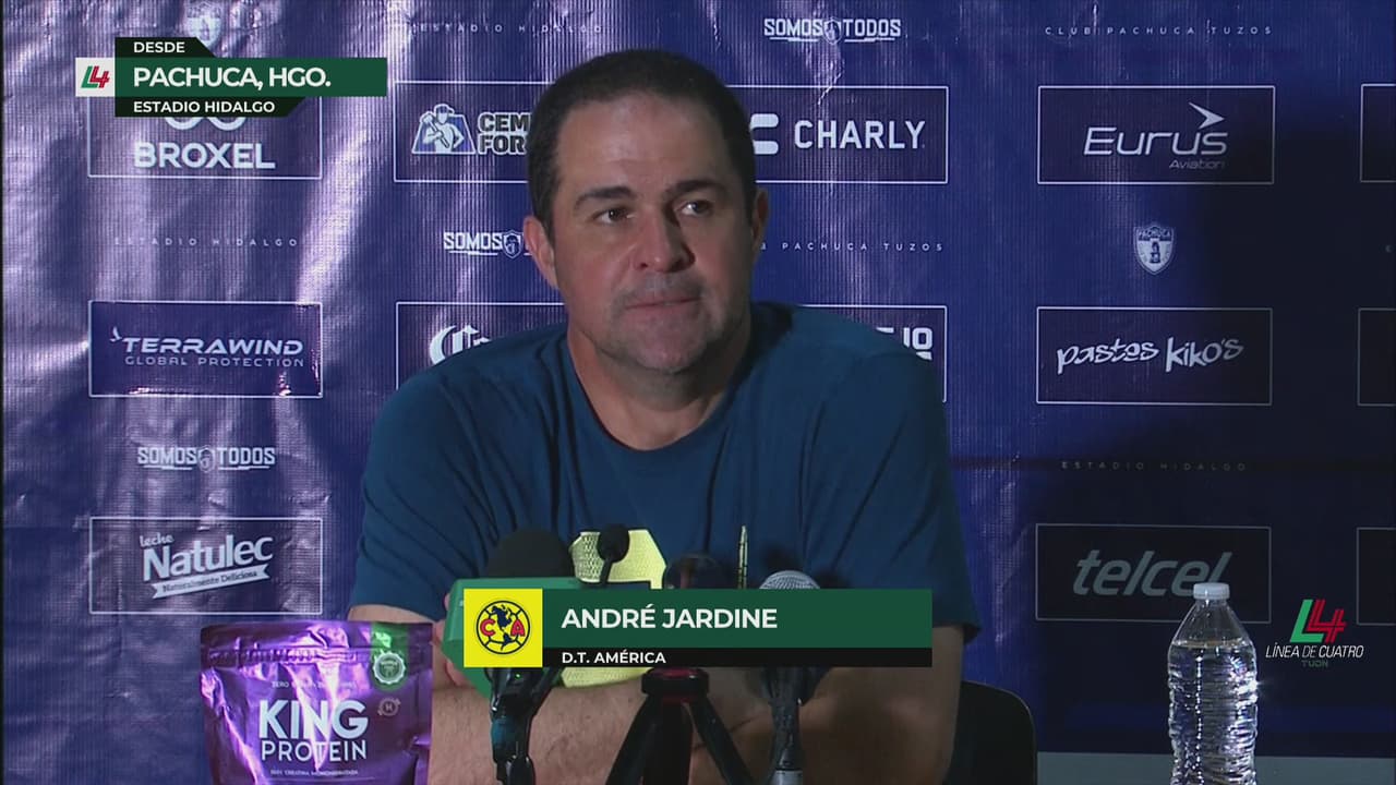 André Jardine confiesa 'calentura' al opinar del arbitraje: "Esto molesta"