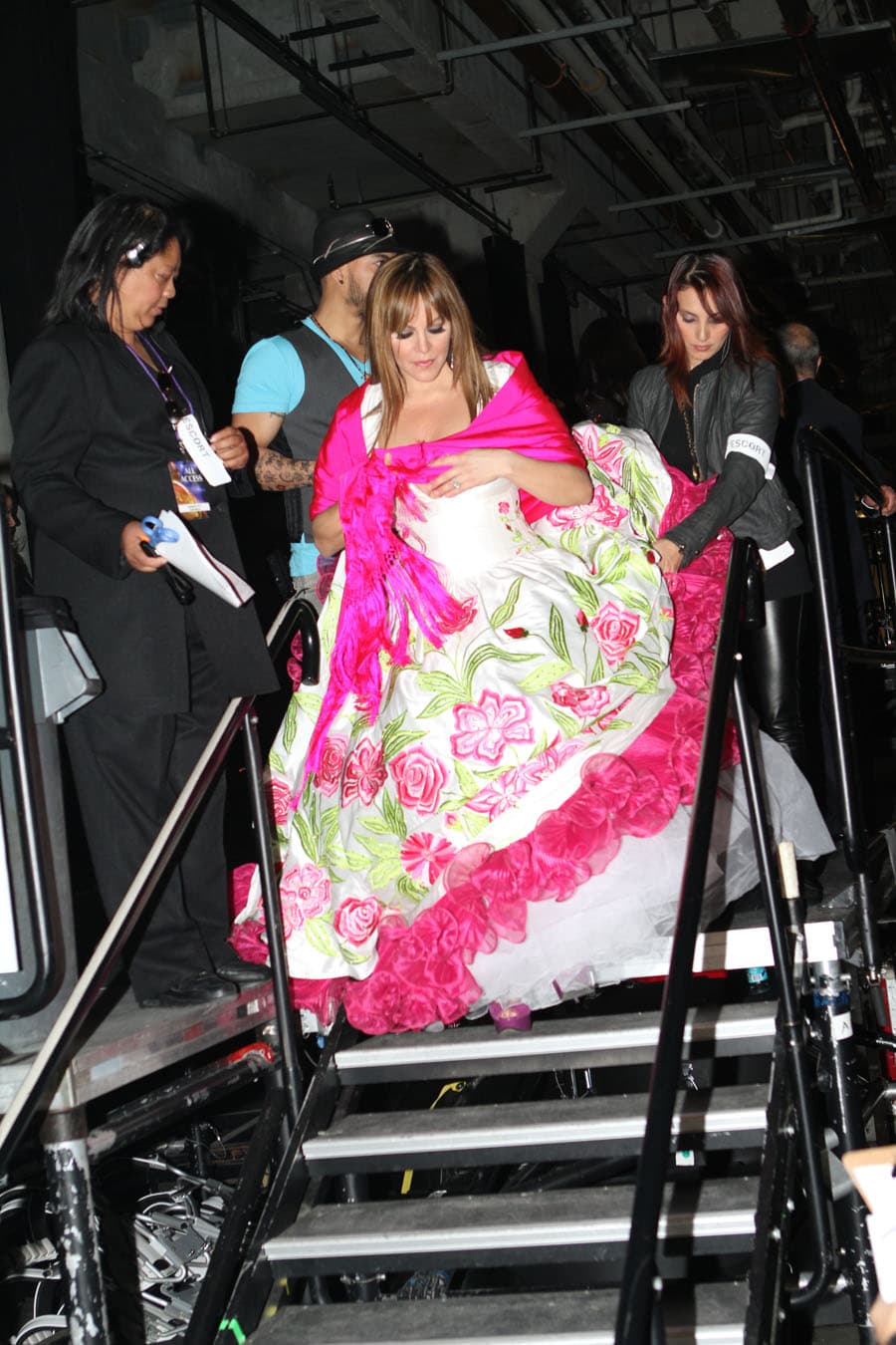 La Mariposa de Barrio siempre se lucía con unos vestuarios impresionantes.